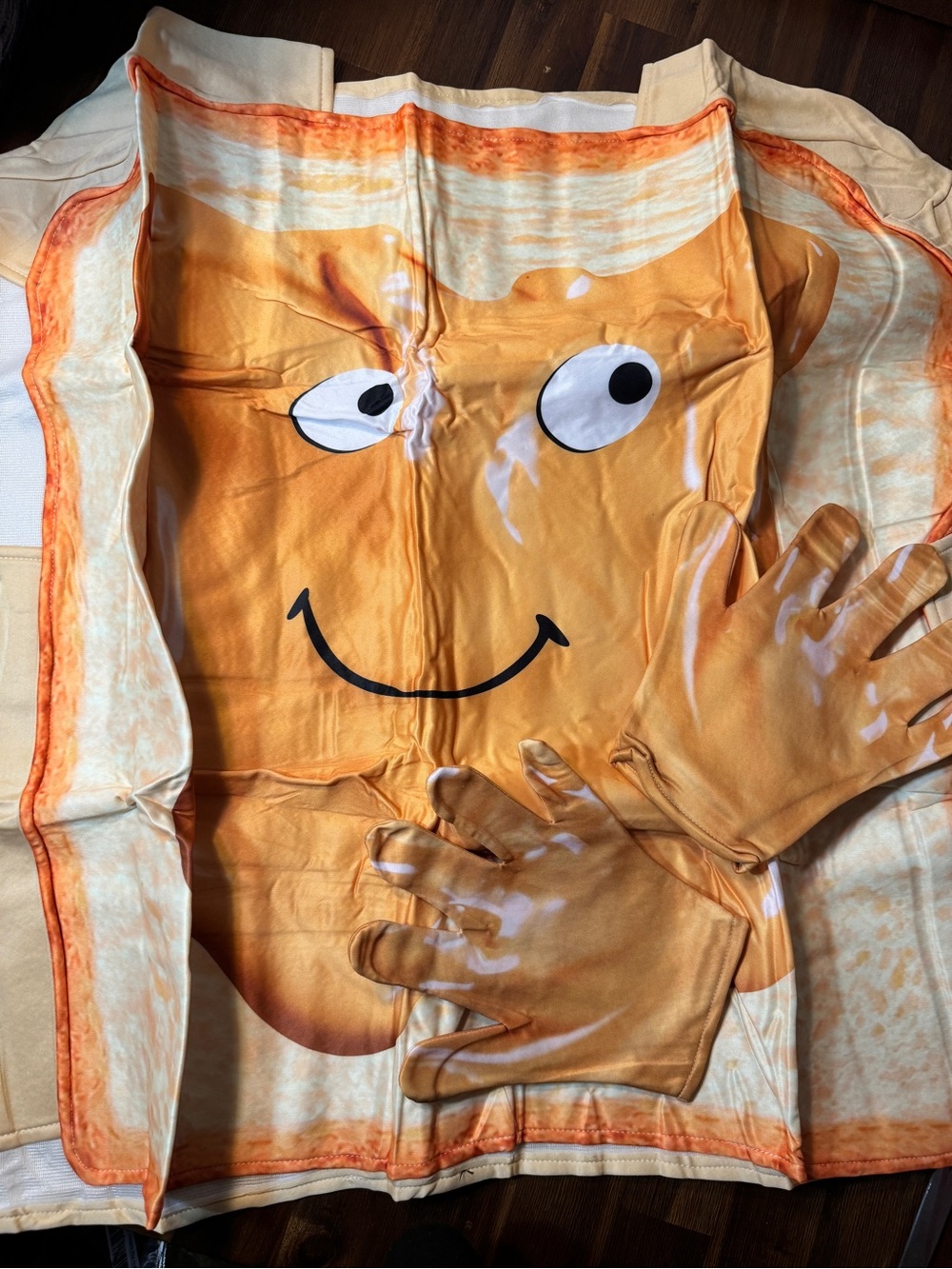 NWT Adult Peanut Butter & Jelly Couples Halloween Costume Set + Gloves - Picture 3 of 4